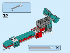 LEGO 31101 instructions page 34 – build guide