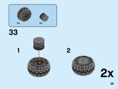 LEGO 31101 instructions page 35 – build guide
