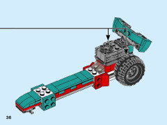 LEGO 31101 instructions page 36 – build guide