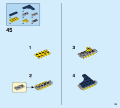 LEGO 31102 instructions page 23 – build guide