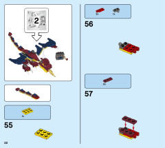 LEGO 31102 instructions page 32 – build guide