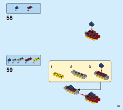 LEGO 31102 instructions page 33 – build guide