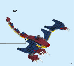 LEGO 31102 instructions page 35 – build guide