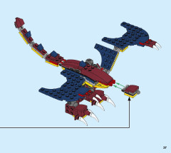 LEGO 31102 instructions page 37 – build guide