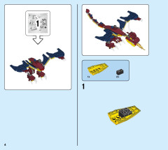 LEGO 31102 instructions page 4 – build guide