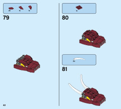 LEGO 31102 instructions page 42 – build guide