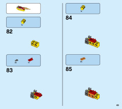 LEGO 31102 instructions page 43 – build guide