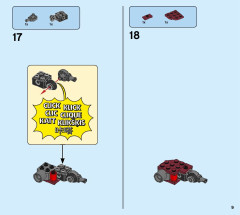 LEGO 31102 instructions page 9 – build guide