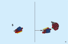 LEGO 31102 instructions page 13 – build guide