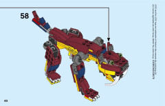 LEGO 31102 instructions page 40 – build guide