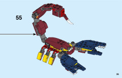 LEGO 31102 instructions page 35 – build guide