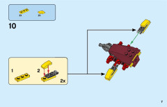 LEGO 31102 instructions page 7 – build guide
