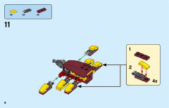 LEGO 31102 instructions page 8 – build guide