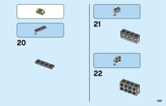 LEGO 31103 instructions page 129 – build guide