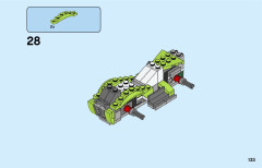 LEGO 31103 instructions page 133 – build guide
