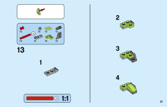 LEGO 31103 instructions page 17 – build guide