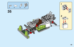 LEGO 31103 instructions page 43 – build guide