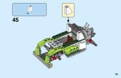 LEGO 31103 instructions page 55 – build guide