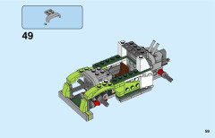LEGO 31103 instructions page 59 – build guide