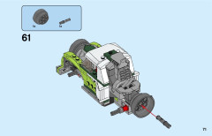 LEGO 31103 instructions page 71 – build guide