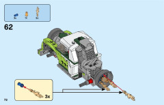 LEGO 31103 instructions page 72 – build guide