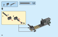 LEGO 31103 instructions page 86 – build guide