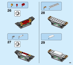 LEGO 31104 instructions page 125 – build guide