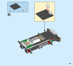 LEGO 31104 instructions page 127 – build guide