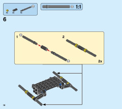 LEGO 31104 instructions page 14 – build guide