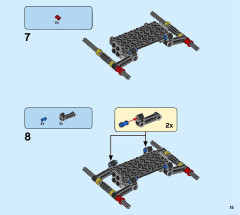 LEGO 31104 instructions page 15 – build guide