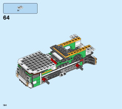 LEGO 31104 instructions page 154 – build guide