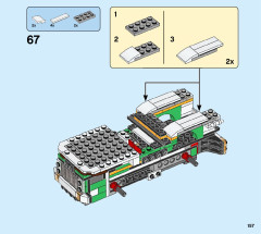 LEGO 31104 instructions page 157 – build guide