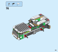 LEGO 31104 instructions page 163 – build guide