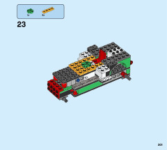 LEGO 31104 instructions page 201 – build guide