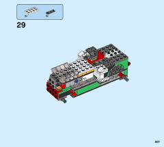 LEGO 31104 instructions page 207 – build guide