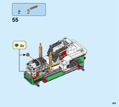 LEGO 31104 instructions page 229 – build guide