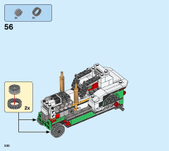 LEGO 31104 instructions page 230 – build guide
