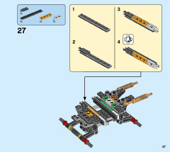 LEGO 31104 instructions page 27 – build guide