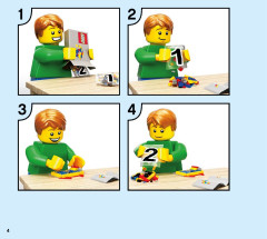 LEGO 31104 instructions page 4 – build guide