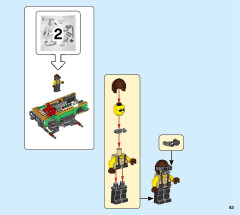 LEGO 31104 instructions page 43 – build guide