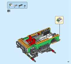 LEGO 31104 instructions page 67 – build guide