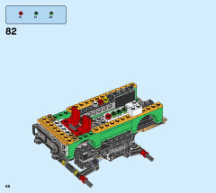 LEGO 31104 instructions page 68 – build guide