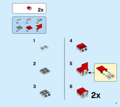 LEGO 31104 instructions page 7 – build guide