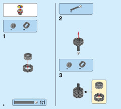 LEGO 31104 instructions page 8 – build guide