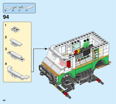 LEGO 31104 instructions page 80 – build guide