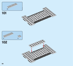 LEGO 31104 instructions page 86 – build guide