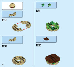 LEGO 31104 instructions page 98 – build guide