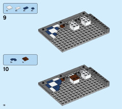 LEGO 31105 instructions page 10 – build guide