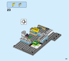 LEGO 31105 instructions page 129 – build guide