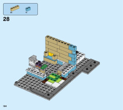 LEGO 31105 instructions page 134 – build guide